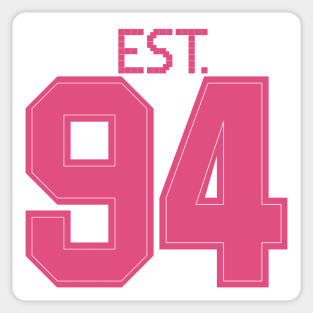 Est. 94 pink Sticker